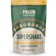 Protein Powders on sale Pulsin Vitality Supershake Vanilla Matcha 300g