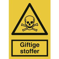 Durable Advarselsskilt Giftige stoffer A4
