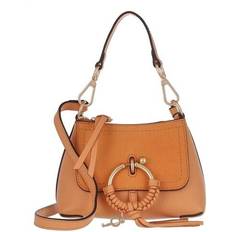 Samt Handtaschen See by Chloé Small Joan Crossbody Bag - Carmello