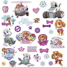 Paw Petrol Girl Pups Peel & Stick Wall Decals