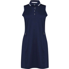 Golf Dresses Callaway Ribbed Tipping Golf Dress - Peacoat