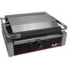 Acciaio - Griglia per Panini Tostiere per panini Kukoo Piastra per Panini Carne Verdure Griglia in Ghisa Professionale Rigata 2200W