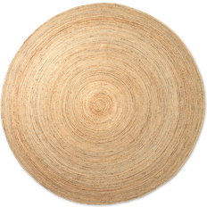 Jutematta rund ferm LIVING Eternal Natur, Beige 240cm