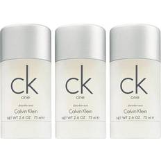 Hygieneartikler Calvin Klein CK One Deo Stick 75ml 3-pack