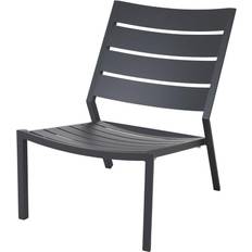 Aluminium - Utefåtöljer Stolar Brafab Delia - Anthracite Utefåtölj