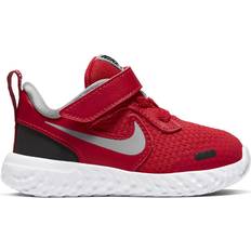 Nike Revolution 5 Bambino Rosso Chiusura - Velcro