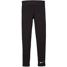 Barneklær Nike Kid's Training Tights - Black/White (CZ2550-010)