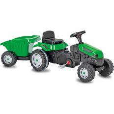 Sound Tretautos Jamara Pedal Tractor with Trailer Strong Bull