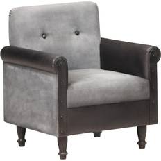 Noir Fauteuils vidaXL Luxurious Fauteuil 73cm