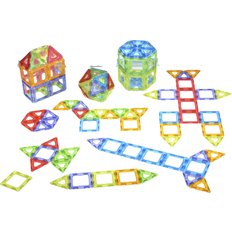 Polydron Leksaker Polydron Magnetic Transparent 64pcs