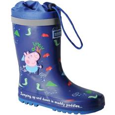 Drawstring Wellingtons Children's Shoes Regatta Peppa Pig Splash Wellingtons - New Royal