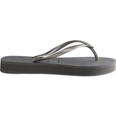 Grau Flip-Flops Havaianas Slim Flatform - Steel Grey