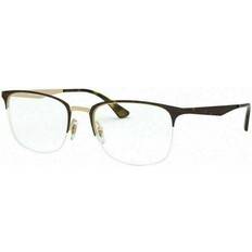 Ray-Ban Cadres optiques Rx6433 col. 3001 Femme CarrÃ Havana