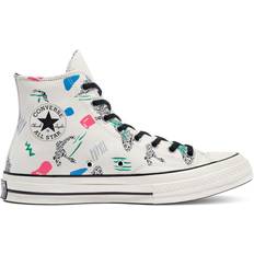 Converse Organic Trainers Converse Archive Skate Print Chuck 70 High Top - Egret/ Court Green