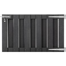 vidaXL Garden Gate 39.4x23.6"