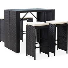 vidaXL 49568 Bargrupp, 1 Bord inkl. 4 Stolar