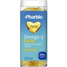 Pharbio omega 3 forte Pharbio Omega-3 Forte 1000mg 175 st