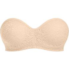 Wacoal Halo Lace Strapless Bra - Huid
