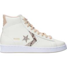 Converse Snake Print Pro Leather High Top - Egret/Nomad/Egret