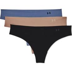 Under Armour L Knickers Under Armour Pure Stretch Thong 3-pack - Multi/Multi