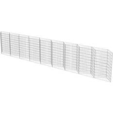 Best Gabion Baskets vidaXL Gabion Wall 143573 630x100cm