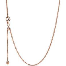 Damen - Ketten Halsketten Pandora Curb Chain Necklace - Rose Gold