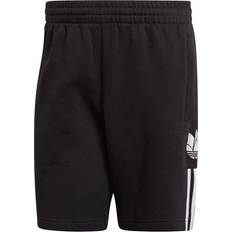 Forro polar Shorts Adidas Adicolor 3D Trefoil 3-Stripes Sweat Shorts - Black