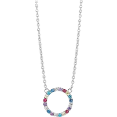 Sif Jakobs Biella Grande Necklace - Silver/Multicolour