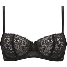 Chantelle Day to Night Lace Unlined Demi Bra - Black