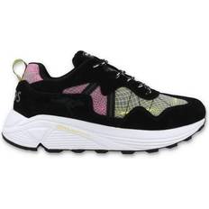 Kangaroo Skor Kangaroo Dynaflow M - Jet Black/Neon Pink