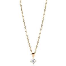 Princess piccolo Sif Jakobs Princess Piccolo Necklace - Gold/Rose Gold/White