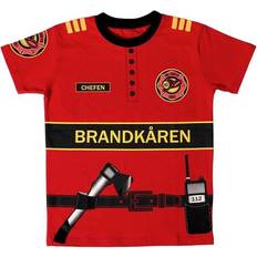 Kostymer Den Goda Fen Kids Brandman T-Shirt