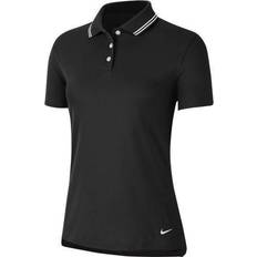 Dame - Golf Pikéskjorter NIKE Dri-FIT Victory Polo Shirt W - Black/White