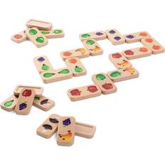 Wooden Blocks Plantoys Fruit & Vegetable Dominoes