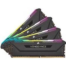 Corsair 64 GB - DDR4 RAM Memory Corsair Vengeance RGB Pro SL Black DDR4 3600MHz 4x16GB (CMH64GX4M4D3600C18)