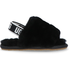 UGG Toddler Fluff Yeah Slide - Black