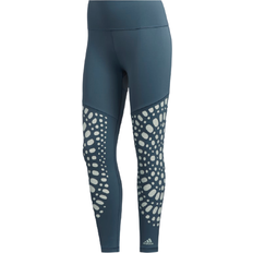 Adidas Believe This 2.0 Power 7/8 Tights Women - Legacy Blue/Green Tint