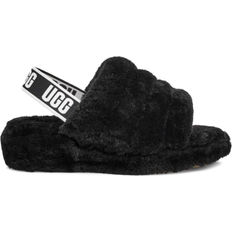 UGG Kid's Fluff Yeah Slide - Black