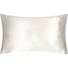 50.8 cm Fundas de almohada Slip Silk Funda de almohada Blanco (91.4x50.8cm)