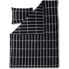 Tiiliskivi Marimekko Tiiliskivi Duvet Cover Black (210x150cm)