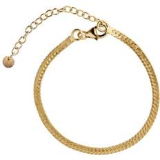 Stine A Armbånd Stine A Snake Bracelet - Gold