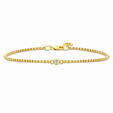 Julie Sandlau Bracelets Julie Sandlau Fina Bracelet - Gold/Transparent