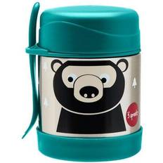 3 Sprouts lunch box isotherme enfant fourchette ours