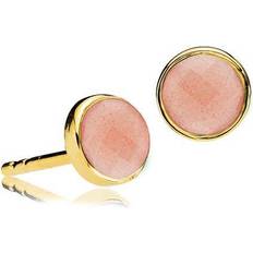 Izabel Camille Prima Donna Earrings - Gold/Moonstone
