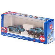 Coches de Slot Siku Dodge Charger Con Dodge Challenger Srt Racing 1:55