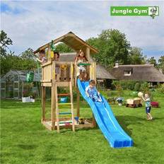 Rutschkana - Rutschkanor Lekplats Nordic Play Playtower Complete Jungle Gym Chalet 2.1 including Slide