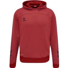 Hummel Hmllead Poly Hoodie - True Red