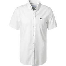 Lacoste Regular Fit Oxford Cotton Shirt - White