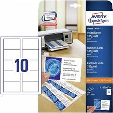 Avery visitkort Avery Business Cards 185g/m² 100st