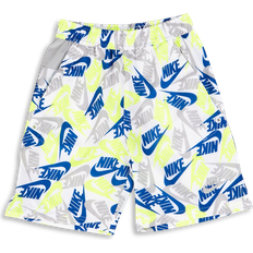 Nike Printed Woven Shorts Kids - White/Light Smoke Grey/Light Smoke Grey